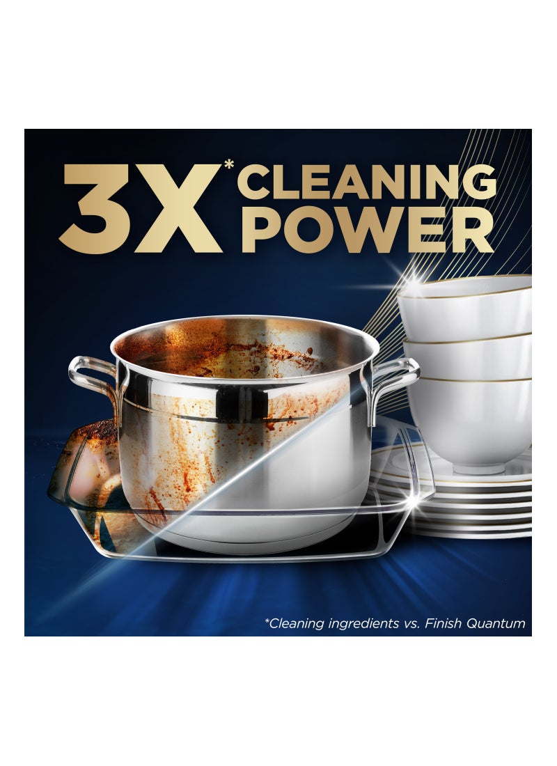 Finish Powerball Ultimate Plus Dishwasher Tablets Lemon Scent 45 Tabs - Image 2